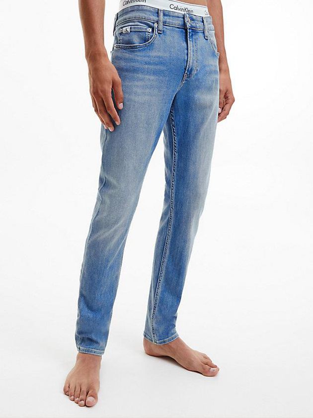 Calvin Klein USA Slim Mens Jeans Blue 1853027-CD